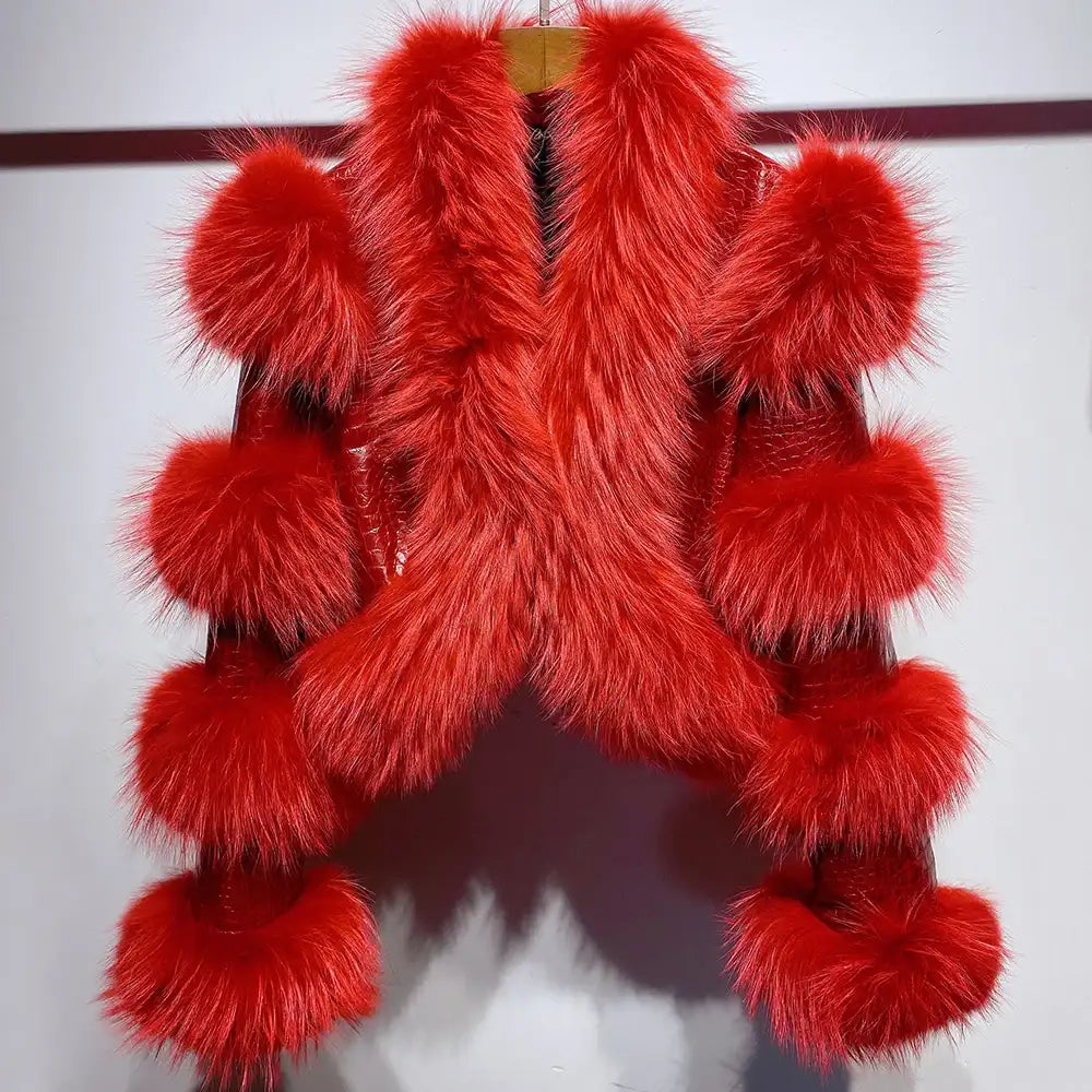 Samantha Ultra-Glam Fur Jacket