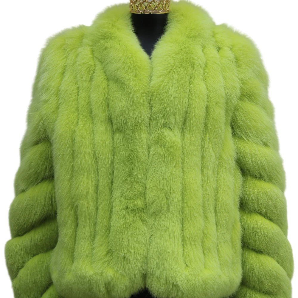 Mary Lili Fox Fur Coat