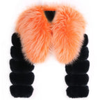 Sophia Lily Cropped Fox Fur Coat
