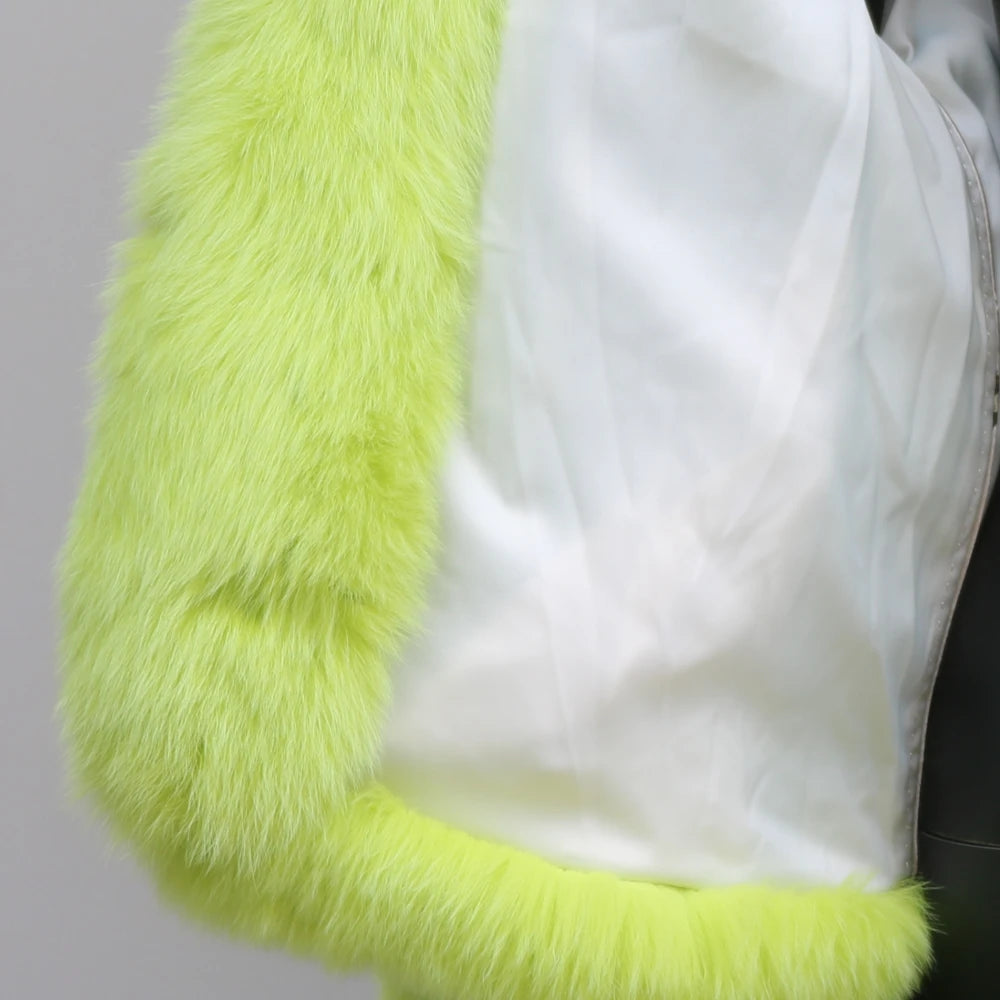 Mary Lili Fox Fur Coat