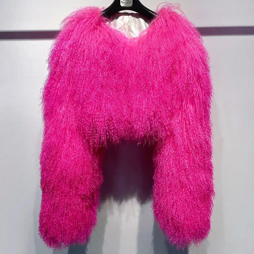 Ella Mongolian Fur Coat