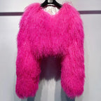 Ella  Mongolian Fur Coat