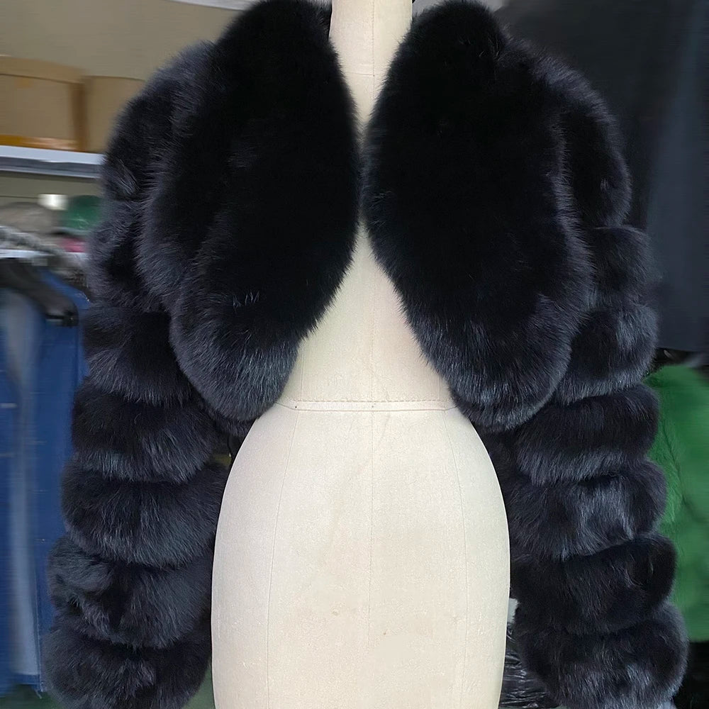 Dita Isabella Fox Fur Coat