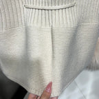 Chloe winter Fox Fur Cardigan